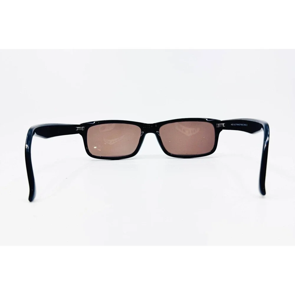 Wide Guyz Frankie Frame Sunglasses Mens Black Great Square Tinted Lens Large